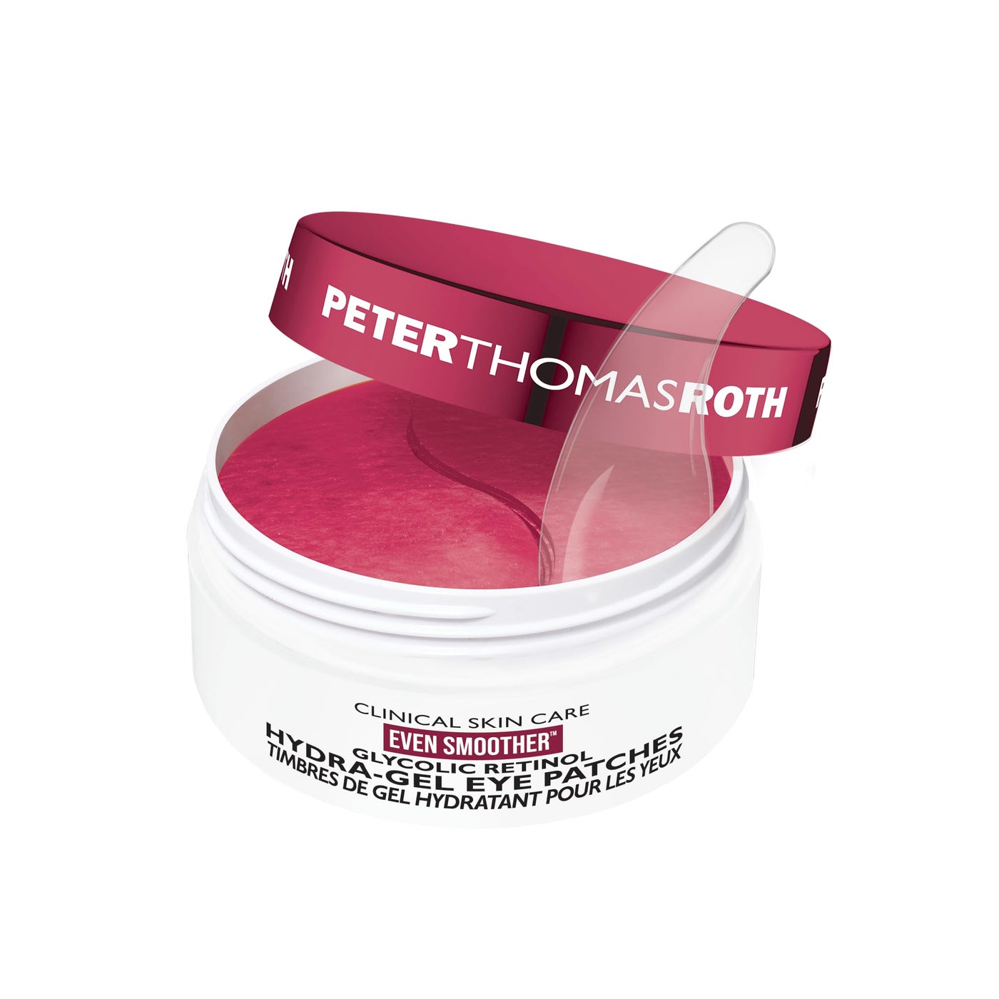 Peter Thomas Roth | Even Smootherâ„¢ Glycolic Retinol Hydra-Gel Eye Patches, Under-Eye Patches With Glycolic Acid and Retinol, Treats Tiny Bumps, Texture, Fine Lines and Wrinkles Under the Eye Area