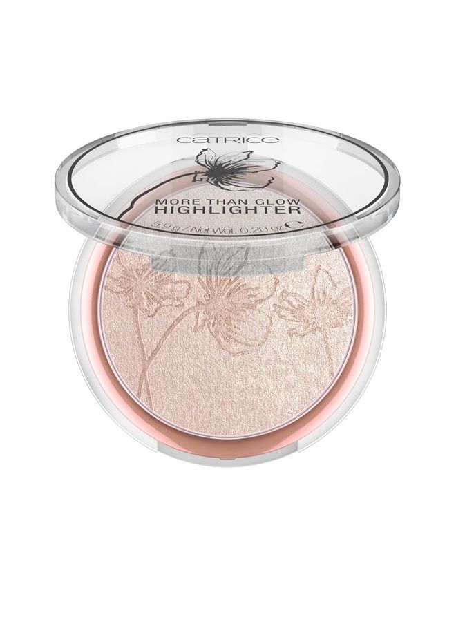 More Than Glow Powder Highlighter | Silky Soft Texture for a Subtle Glow | Vegan & Cruelty Free (020 | Supreme Rose Beam)