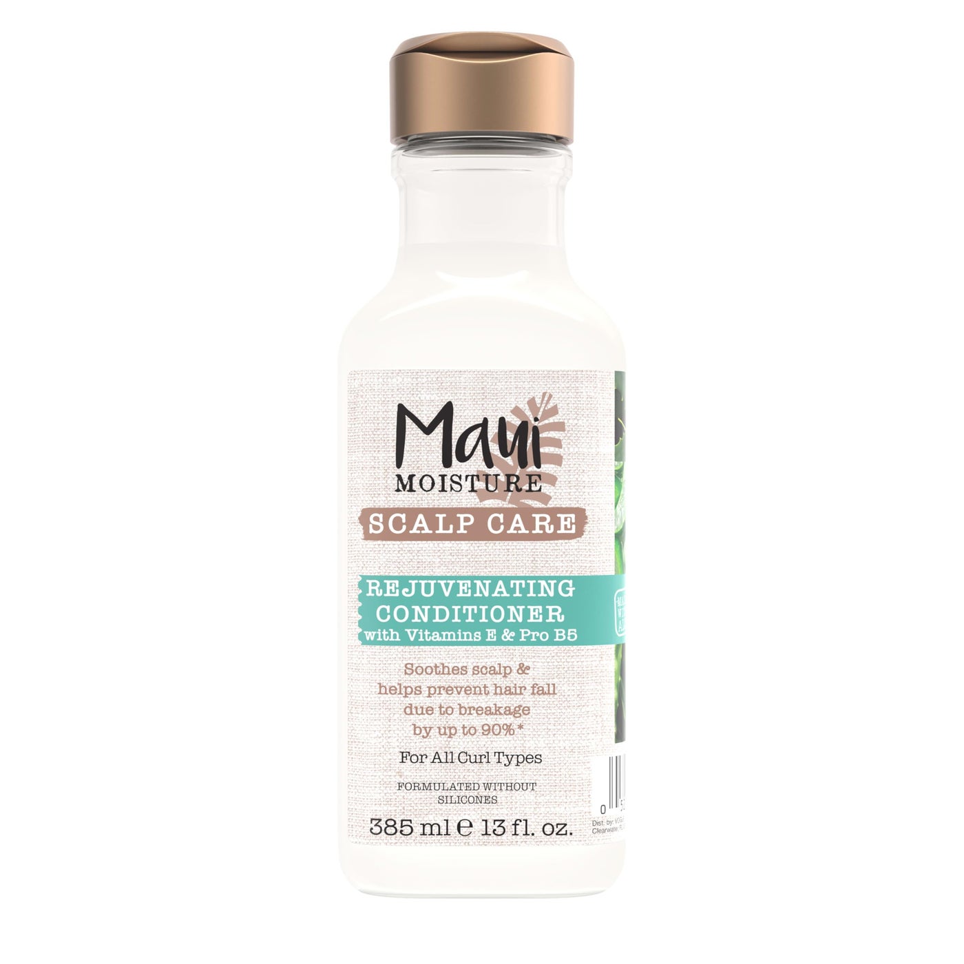 Maui Moisture Scalp Care Rejuvenating Conditioner, Soothing Curly Hair Conditioner with Vitamin E, Pro-Vitamin B5 & Aloe Vera, Silicone-Free, 13 fl. oz