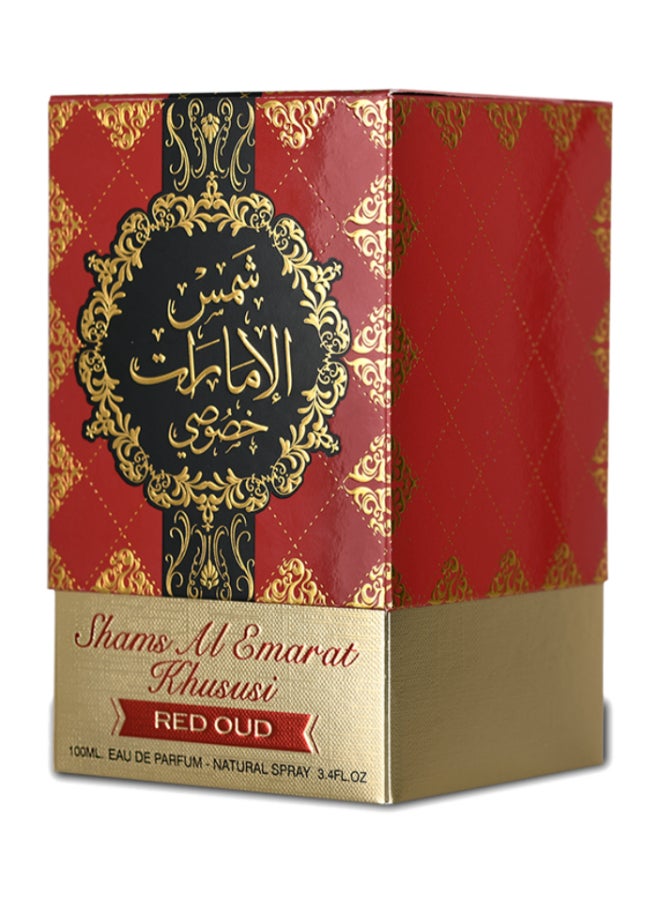 Shams Al Emarat Khususi Red Oud Eau De Parfum For Unisex 100 Ml - image 3