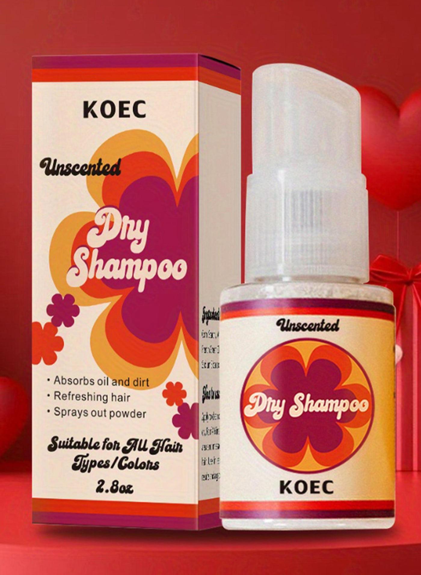 79g Unscented Dry Shampoo Oil Control No Wash Hair Fluffy Spray Volumizing Light Dry Shampoo Spray for Daily Use Refreshing Hair Spray Dry Shampoo