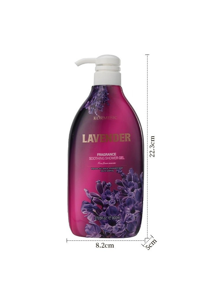 Lavender Body Wash 800ml - Relaxing & Soothing