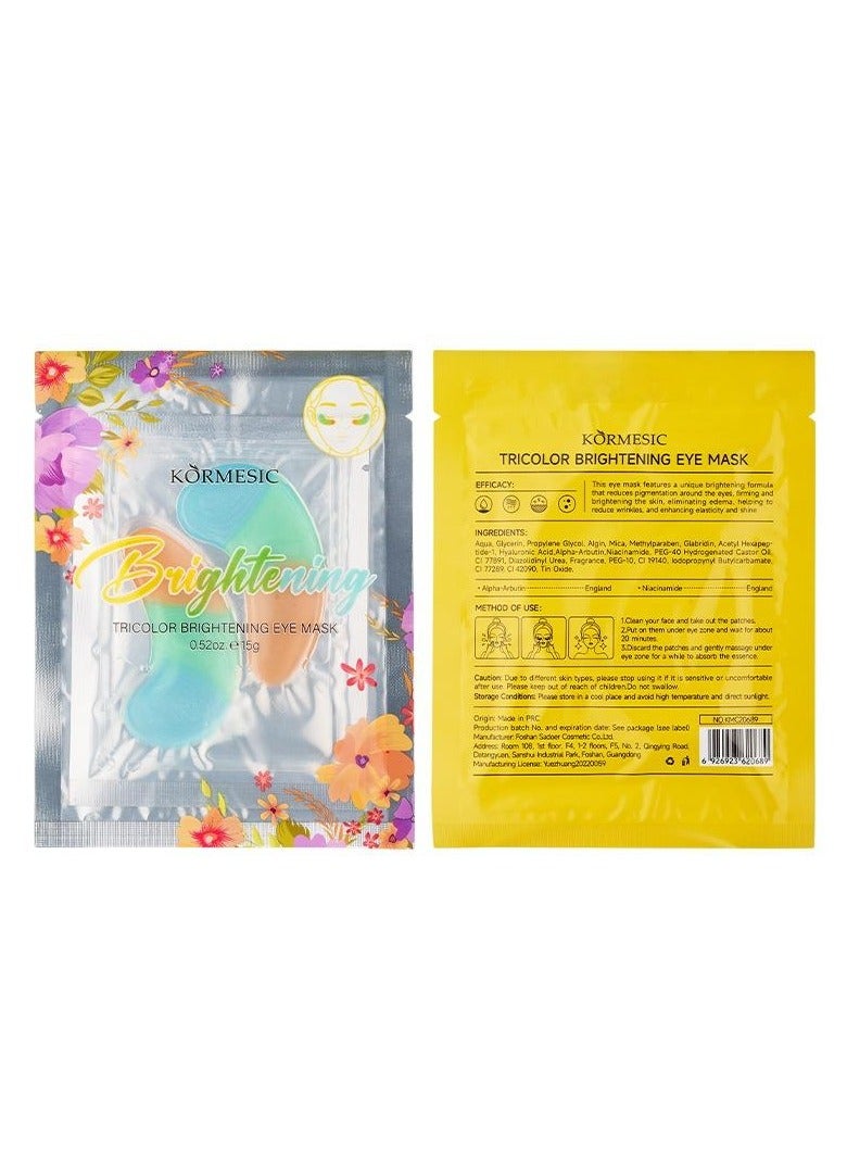 Triple Color Revitalizing Eye Mask 15g - 5 Pcs, Brightening & Firming