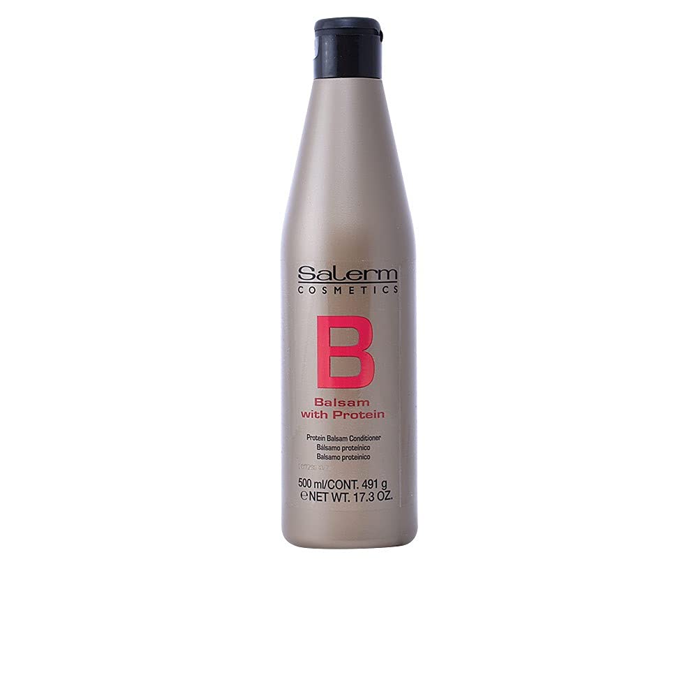 Salerm Protein Balsamo Conditioner for Unisex, 17.3 Ounce