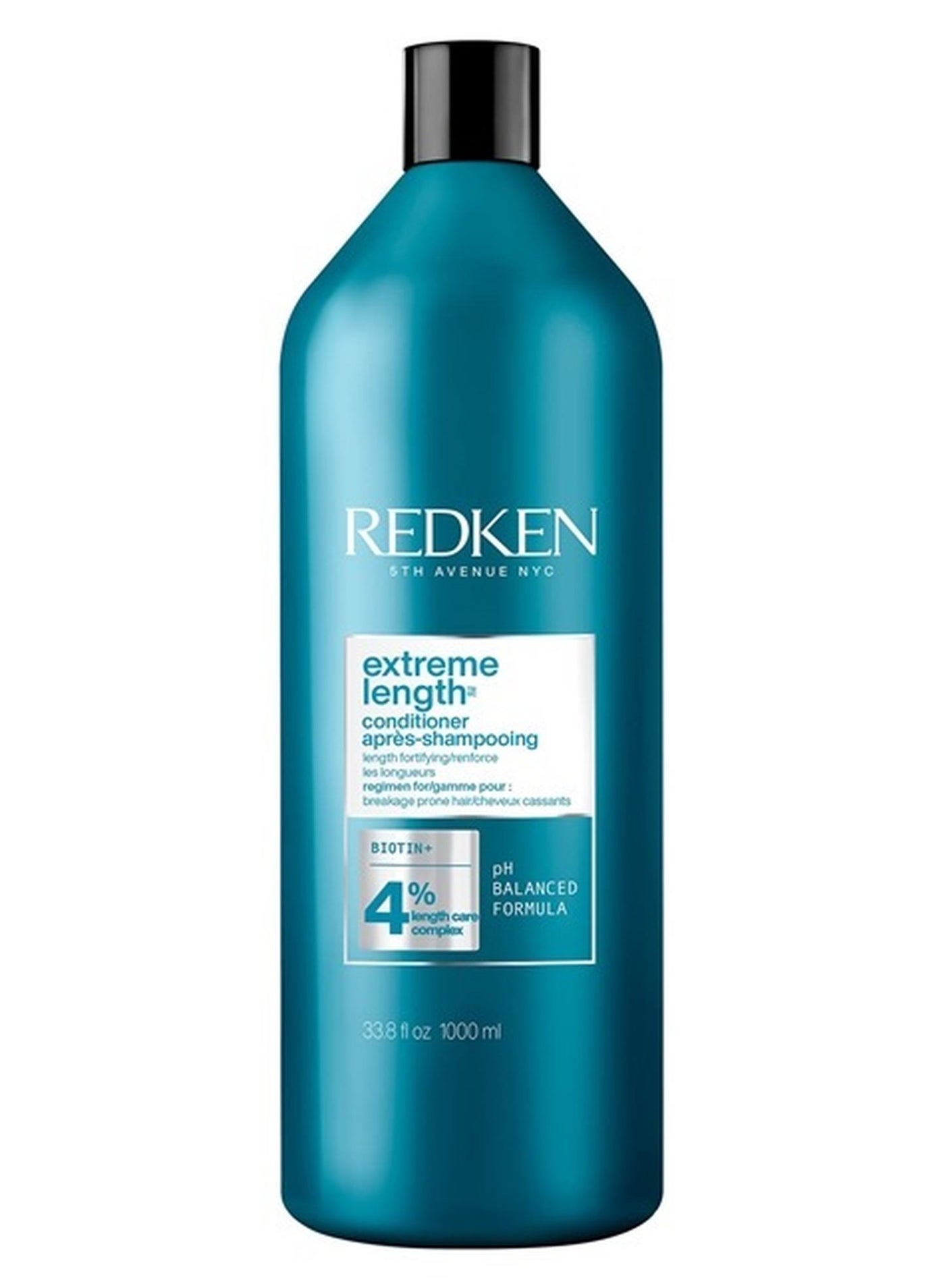 Redken Extreme Length Conditioner | Infused With Biotin and Castor Oil | For Hair Growth | Fortifies, Strengthens & Conditions Hair