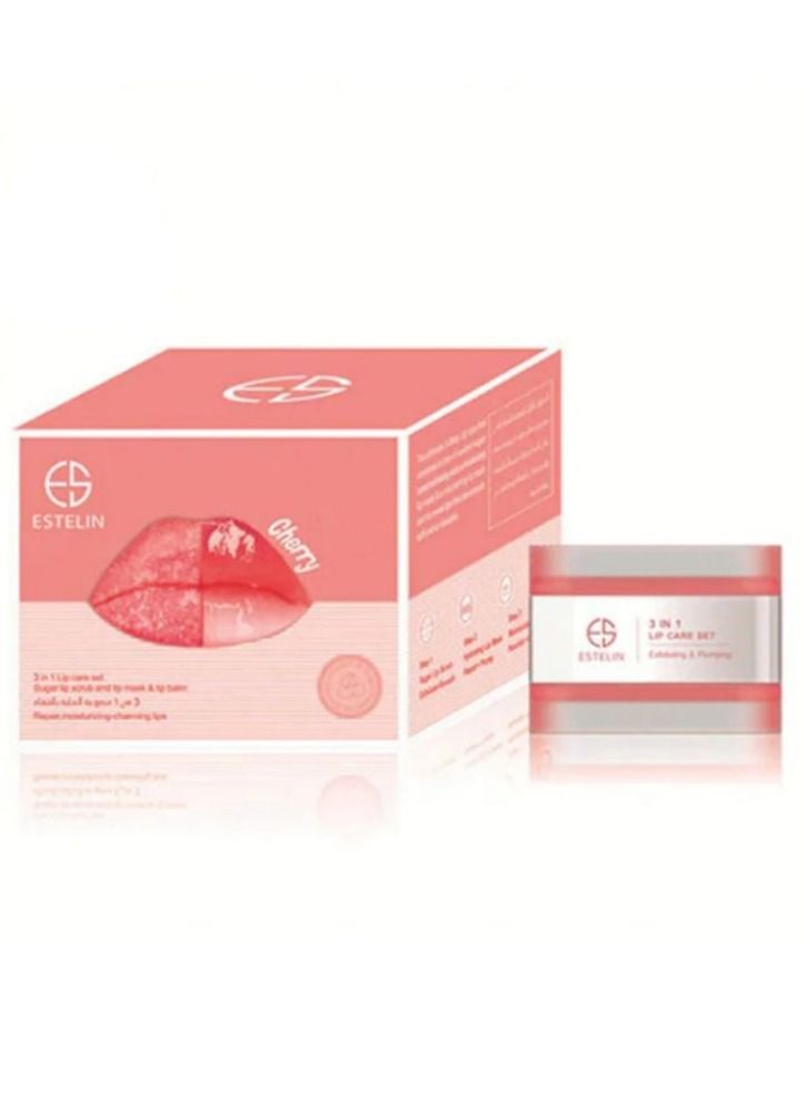 Cherry Sugar lip scrub and lip mask & lip balm 5g