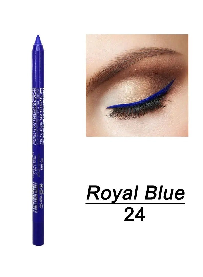 Eyeliner Pencil Makeup Eye Cosmetics Colourful Pigment Long Lasting Waterproof
