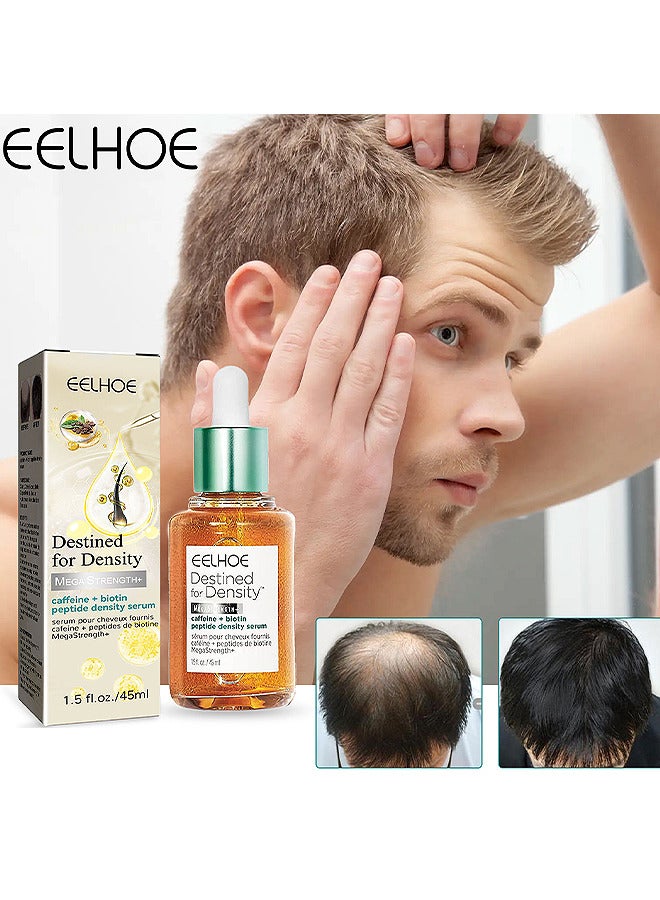 Hair Growth Serum, Biotin Hair Regrowth Oil Prevent Hair Loss And Helps Hair Thicker, Stronger, Longer Hair Treatment Men And Women 45 ML