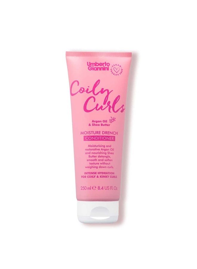 Coily Curls Conditioner, Vegan & Cruelty Free Moisturizing Conditioner for Curly Hair
