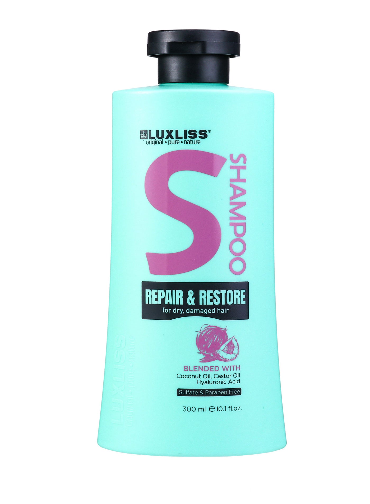 Repair And Restore For Dry Damaged Hair Shampoo 300ML