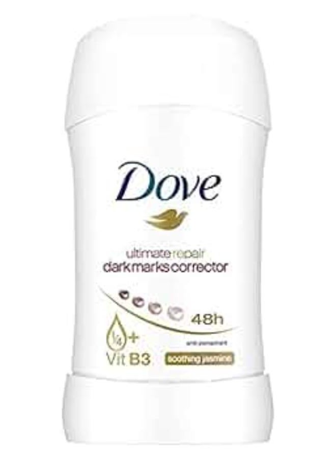 Dark Marks Ultimate Repair Antiperspirant Stick Soothing Jasmine 40g