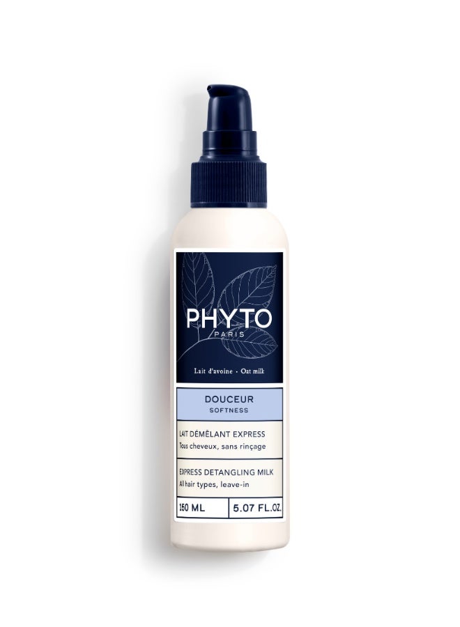 Phyto Softness express detangling milk - Gently detangles Hair, Natural-origin ingredients 150ml