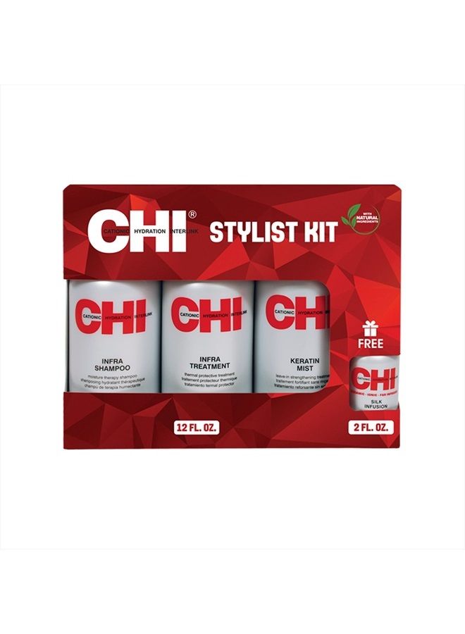 Home Stylist Kit, Set of 3 (12FL.OZ.) +1 (2FL.OZ.)