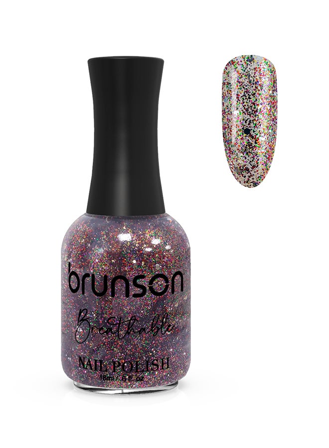 Breathable Nail Polish Halal nail polish Wudu friendly Quick-Dry Vegan long lasting but easy peel off   18ml BH363