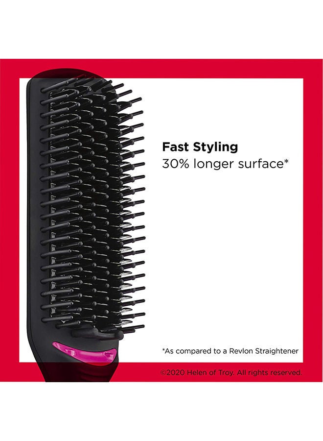 Revlon One Step Straight and Shine Heated Brush. Ionic technology, 10 digital LCD settings. 1 hour auto shut-off. Upto 220C. - image 3
