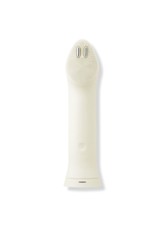 Medicube Cleanser Head Attachment for Booster Pro Mini Plus | Vibration powered | Deep Cleansing & Skin Definition | Pore Sebum Care, Exfoliation, Blackhead Care | Beige