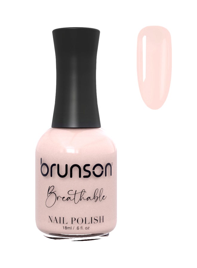 Breathable Nail Polish Halal nail polish Wudu friendly Quick-Dry Vegan long lasting but easy peel off   18ml BH390