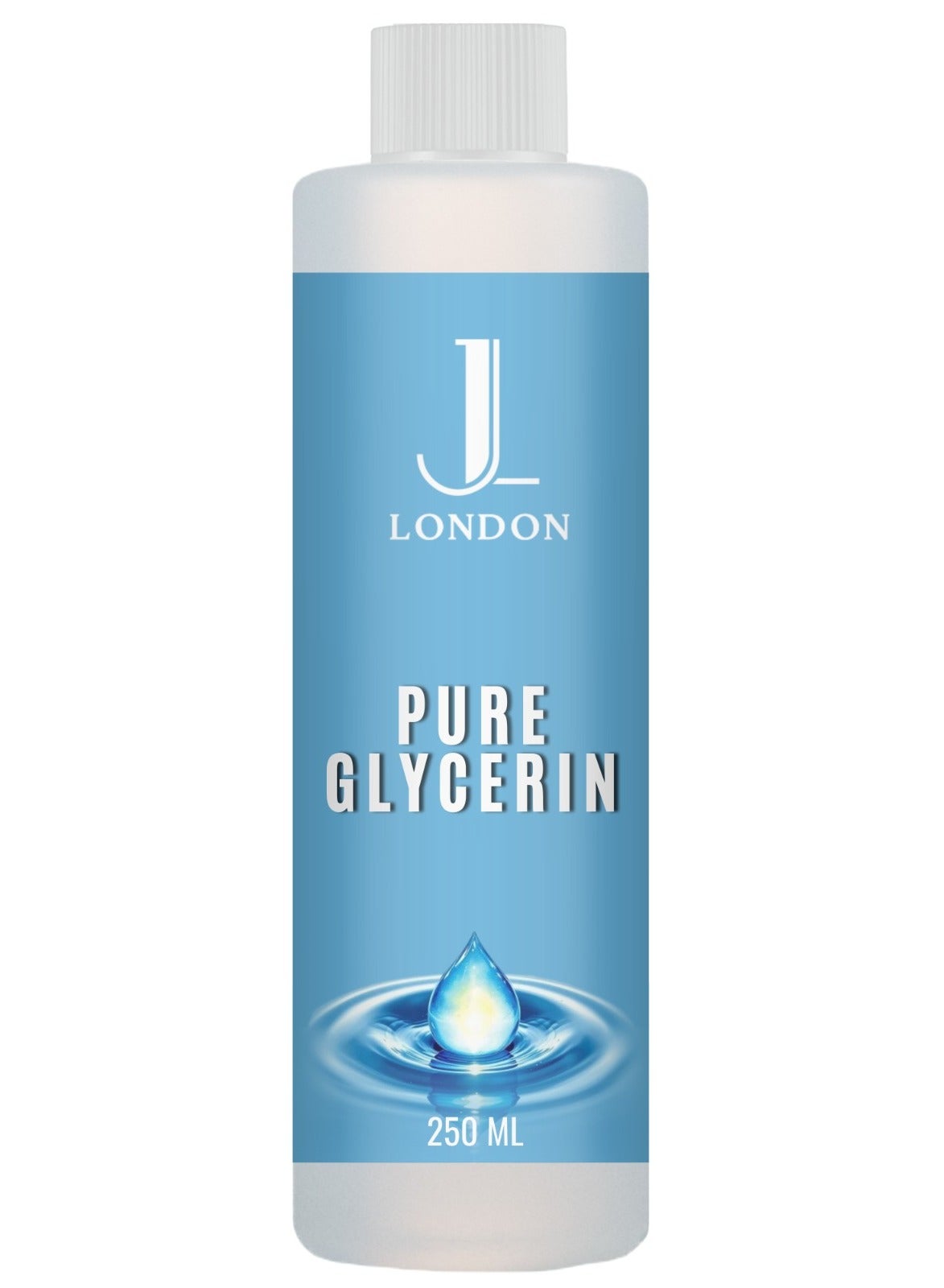 JAN LONDON Pure Glycerin – Natural Moisturizer & Humectant for Skin, Hair, DIY Beauty & Crafts, 250ml