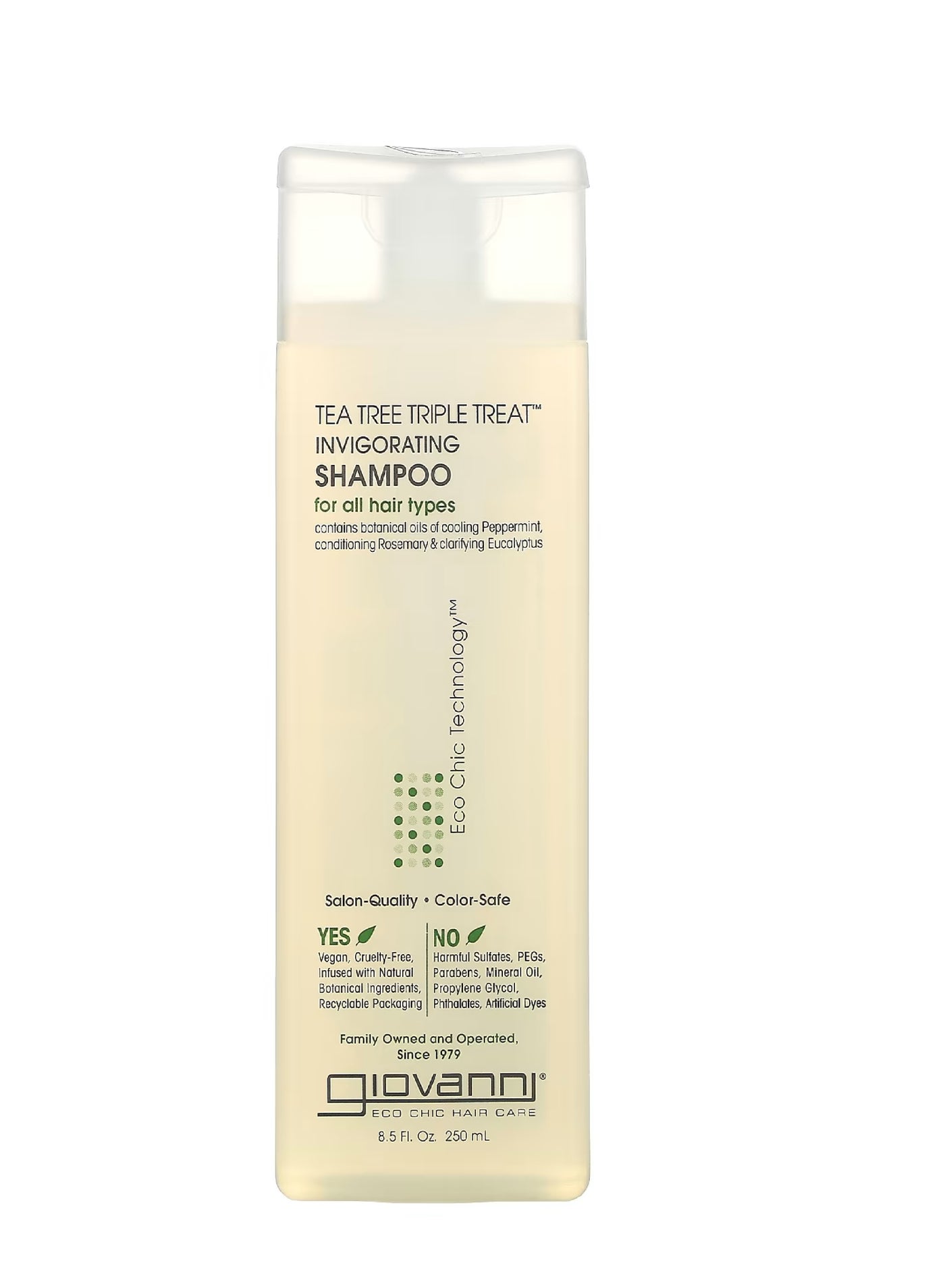 GIOVANNI TEA TREE TRIPLE TREAT SHAMPOO 250ML