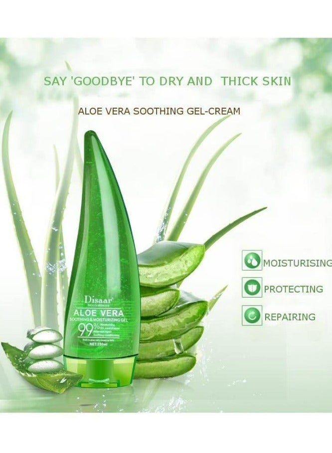 Aloe Vera Gel 99% Soothing and Moisturizing Gel Oil Control Acne After-sun Repair 250 ML