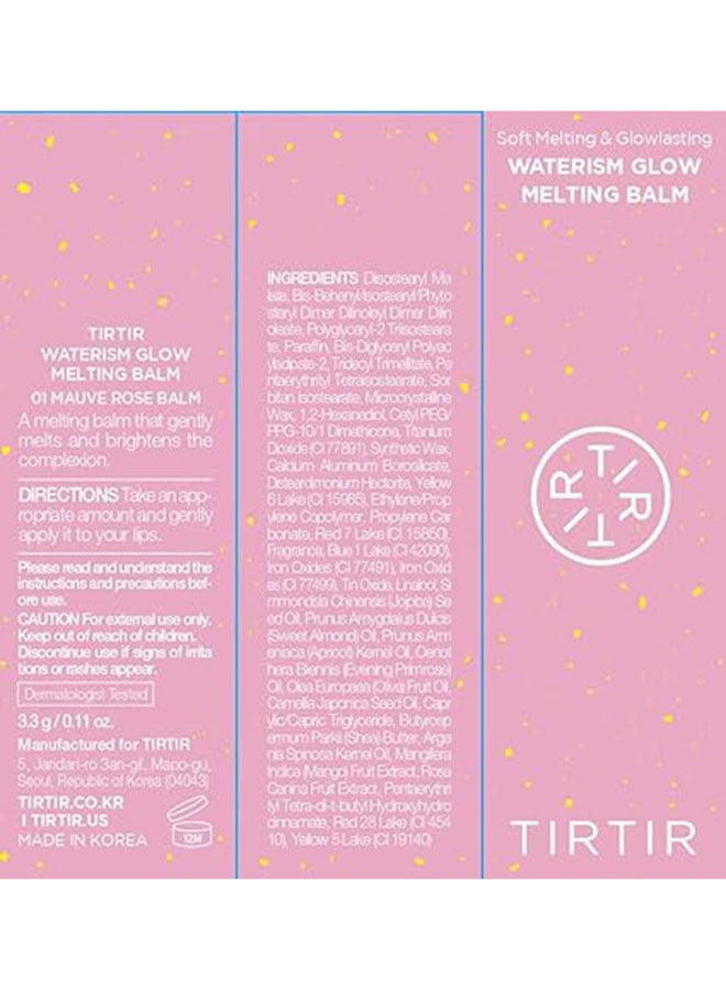 Waterism Glow Melting Balm 02 Merry Coral - image 2