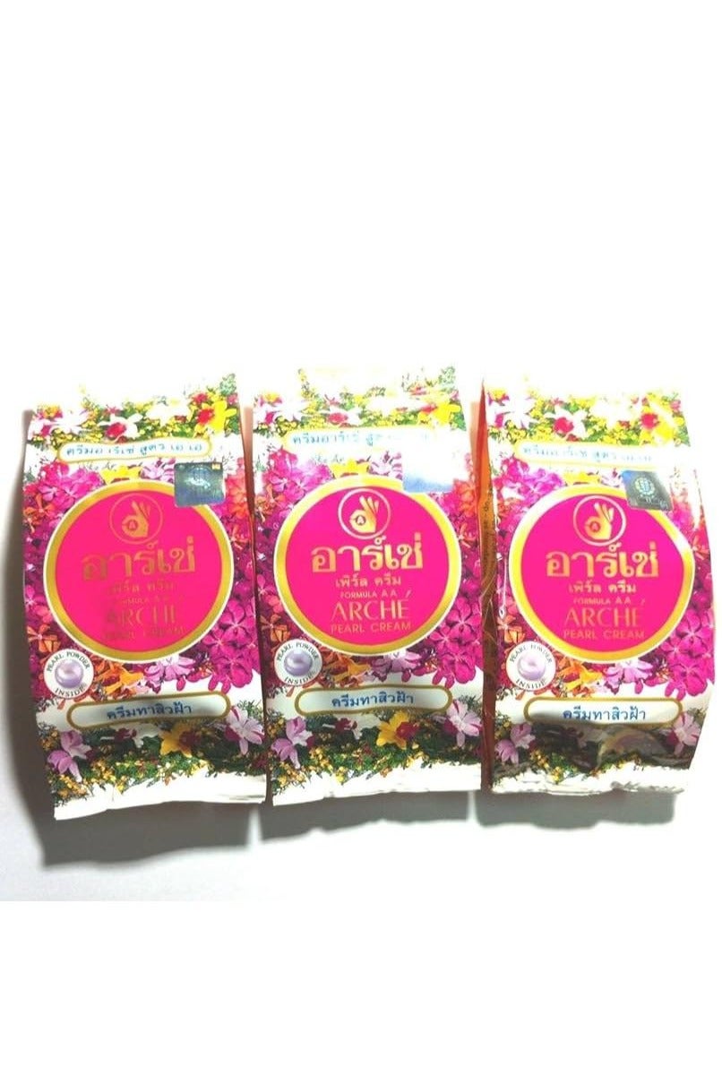 Pearl Cream for Acne & Dark Spots 3 g 3 Pcs