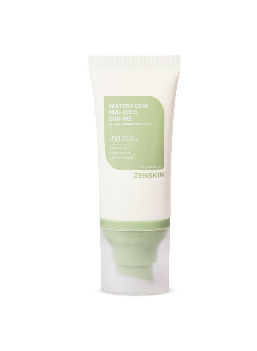 Watery Dew Nia-Cica Sun Gel SPF 50+