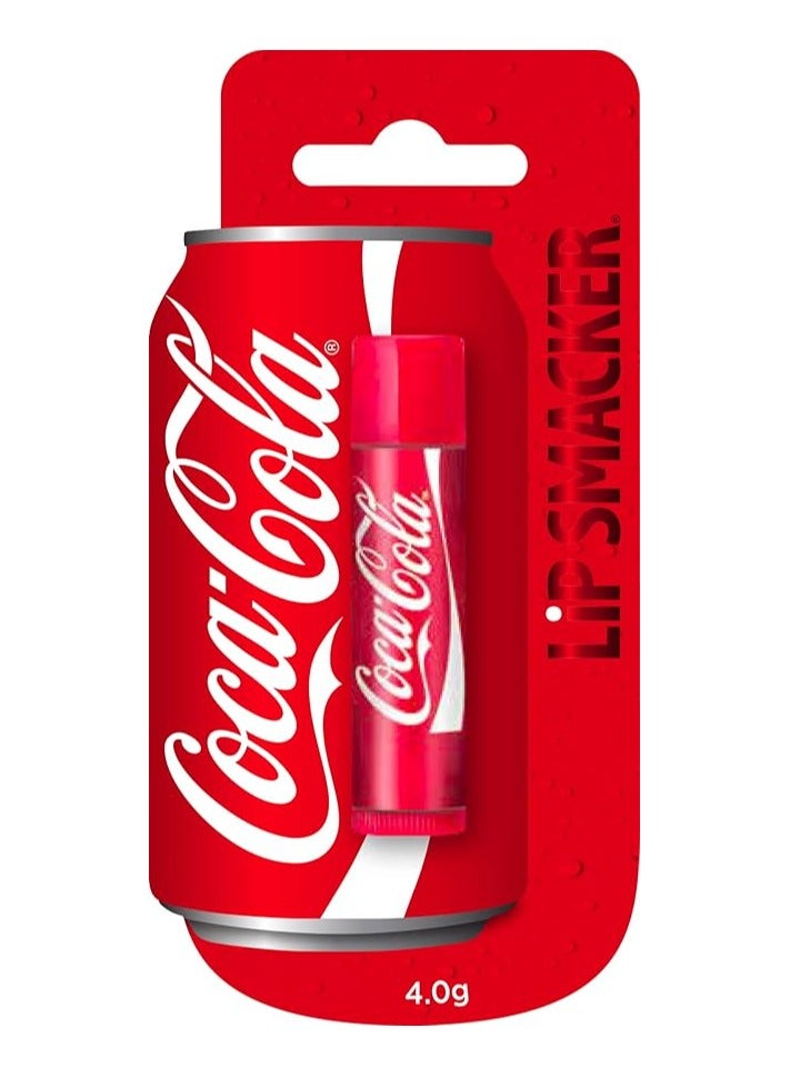Lip Smacker Coca-Cola Lip Balm – 4.0g, Classic Cola Flavor in Blister Pack