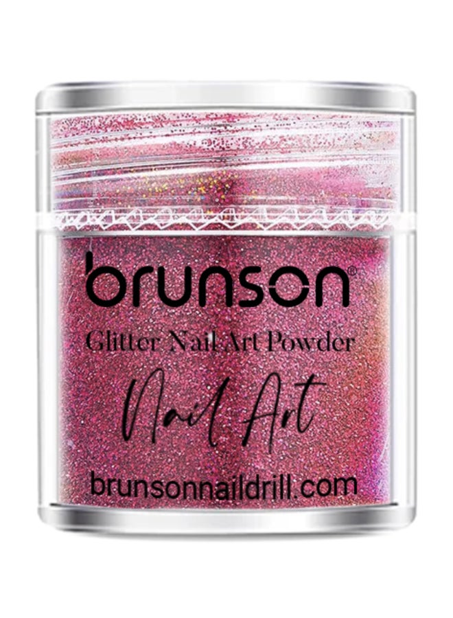 Nail Art Glitter Powder -  Iridescent Fine Glitter Powder for gel nail polish -  gel and acrylic nail art powder (Diamond Dust) BGP43
