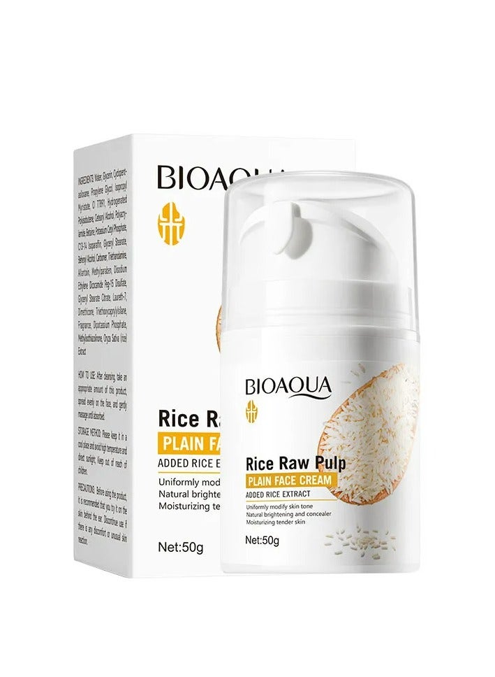 Rice Raw Pulp Plain Face Cream 50g