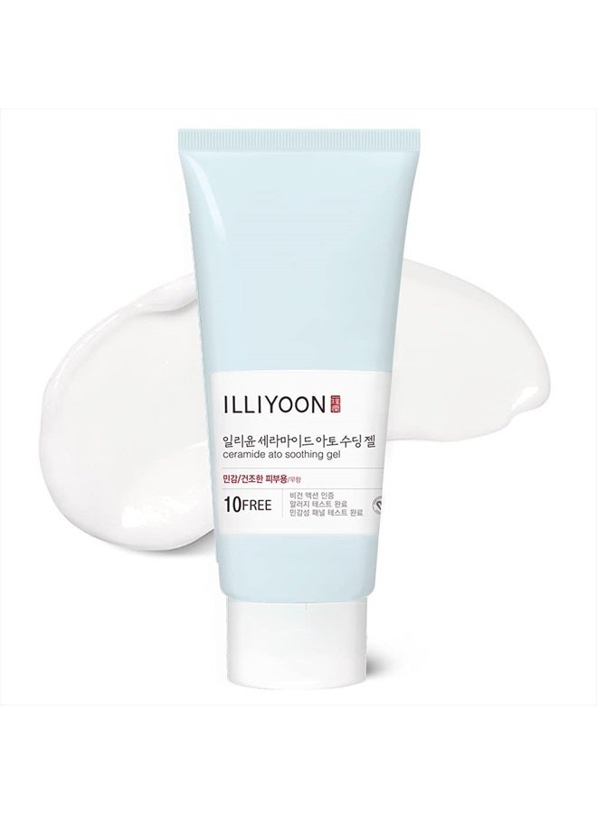 Ceramide Ato Soothing Gel 175ml(5.91oz) | High Moisturizing Cooling Gel Lotion for Tired and Dry Skin