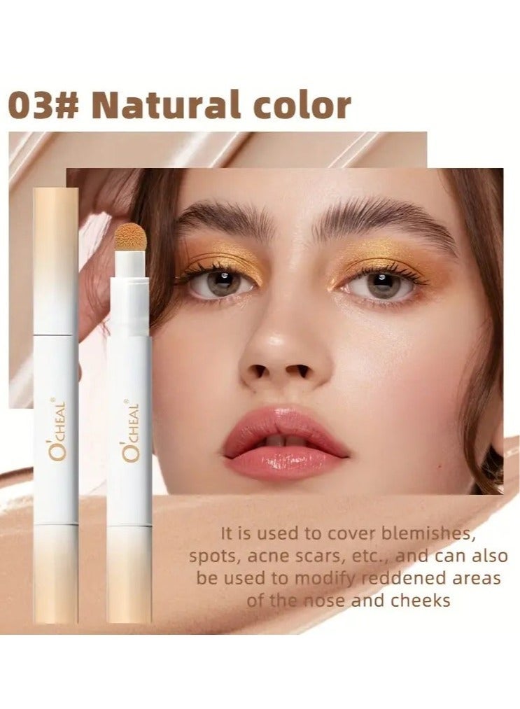 O'CHEAL Snail Air Cushion BB Cream - Moisturizing Concealer for All Skin Tones, Under 1 Fl Oz Cushion Compact, Natural Makeup Finish, Suitable for All Skin Types, Medium Coverage, Clean Look Effect #1