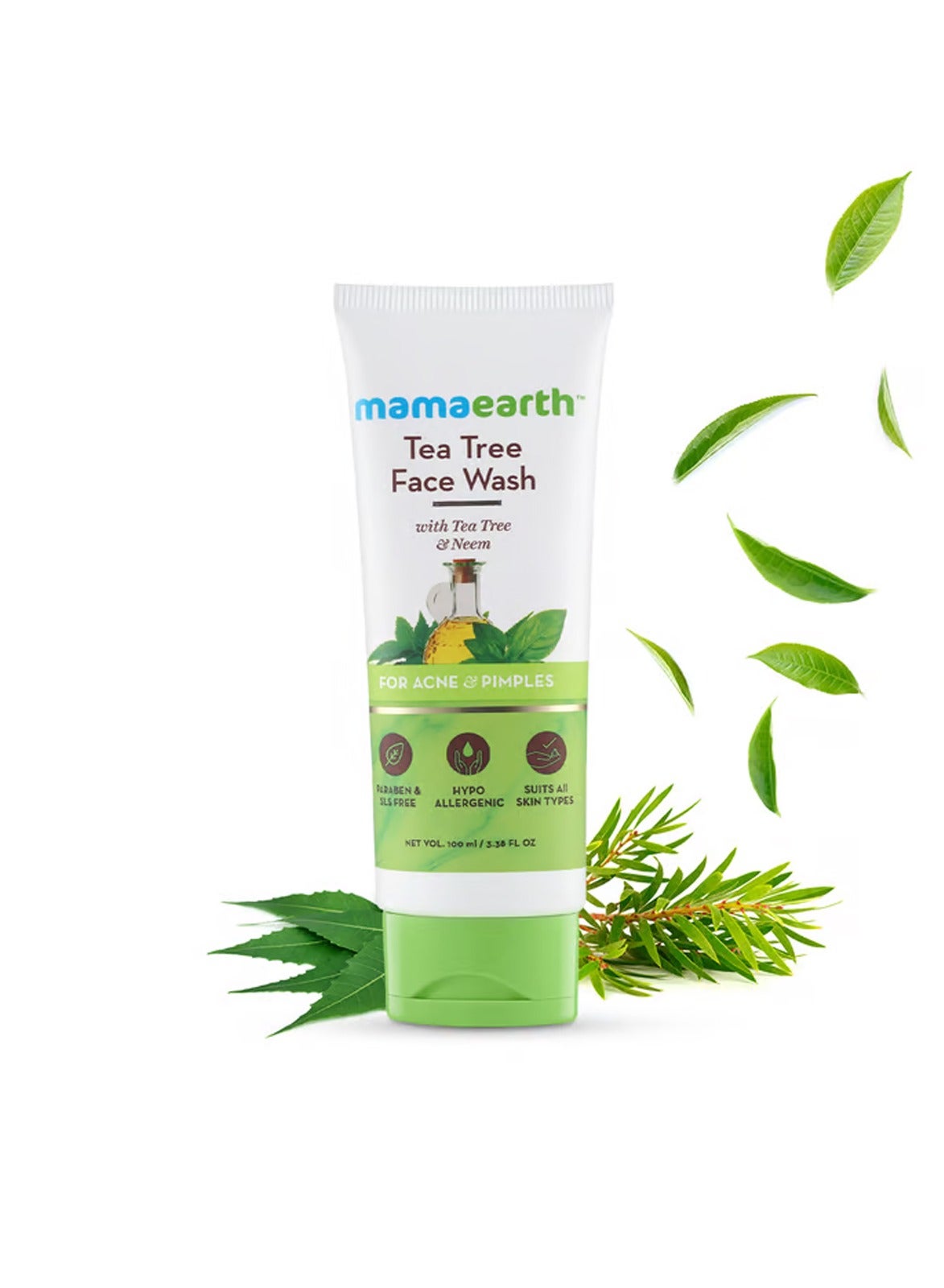 Mamaearth Tea Tree Face Wash - 100 ml