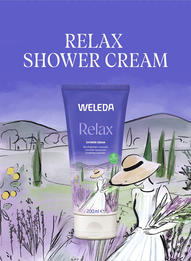 Aroma Relax Shower Gel (200 ml) – Calming Body Wash for Daily Cleansing, with Lavender, Bergamot & Vetiver Essential Oils - image 2