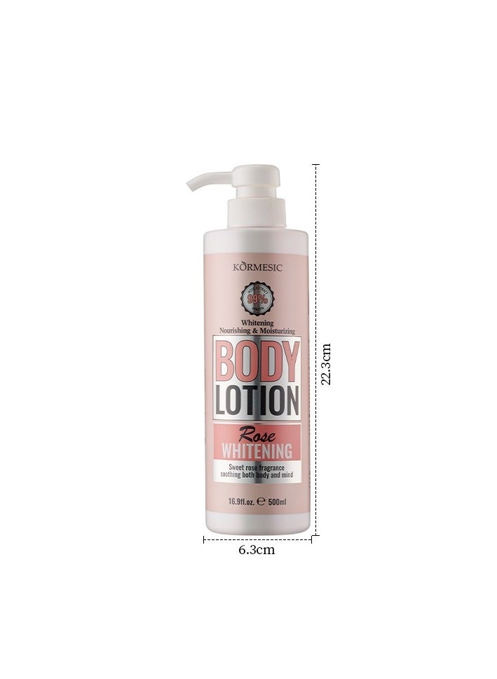Rose Body Lotion 500ml - Romantic & Hydrating
