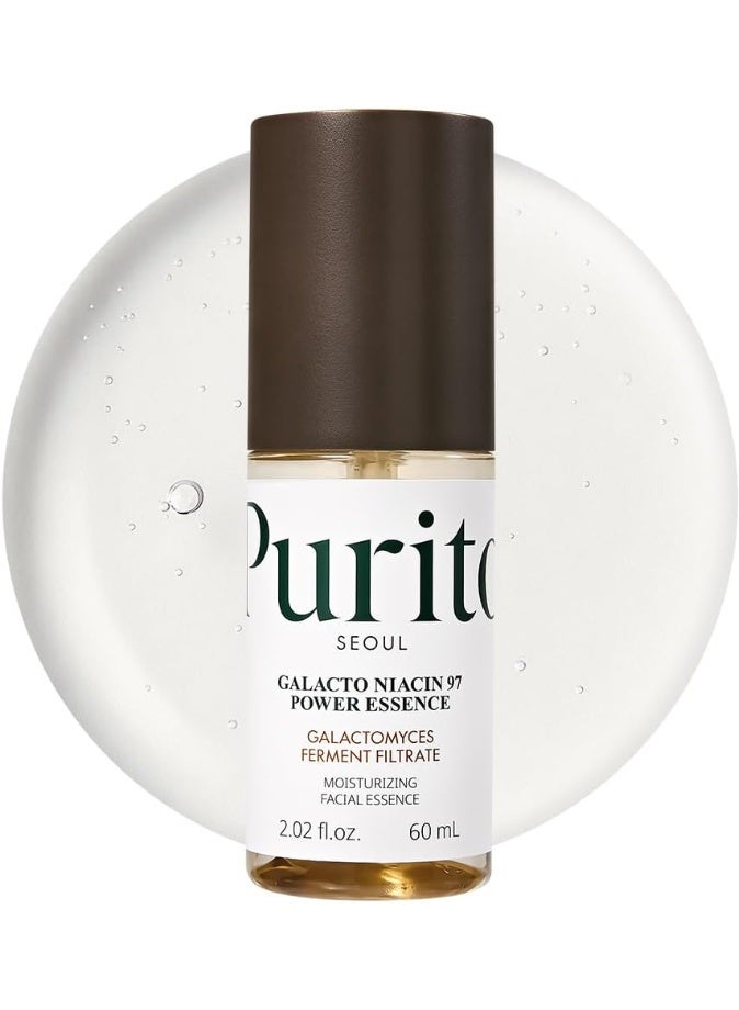 PURITO Galacto Niacin 97 Power Essence Niacinamide Brightening Hydrating All Skin Types 60ml