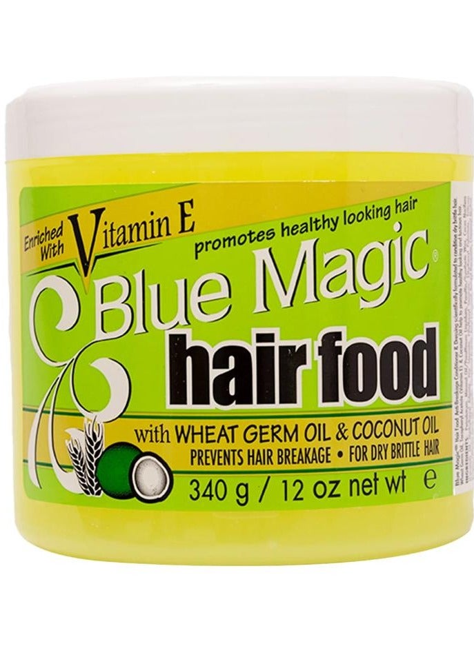 Hair Food with Wheat Germ Oil & Coconut Oil 340g