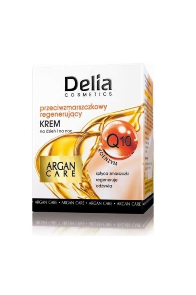 Delia Argan Care Coenzyme Q10 Anti-Wrinkle Regenerating Day and Night Cream 1.7 fl oz/50 ml