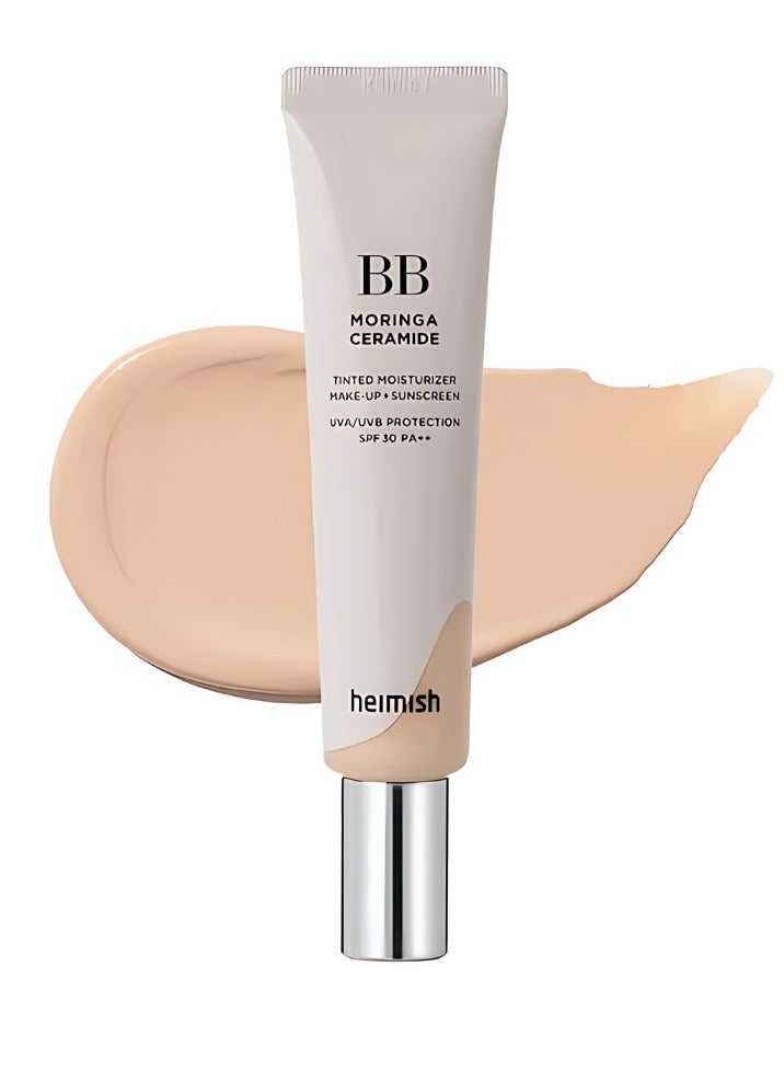 HEIMISH Moringa Ceramide BB Cream SPF 30 PA++ 21 Light Beige 30 ml
