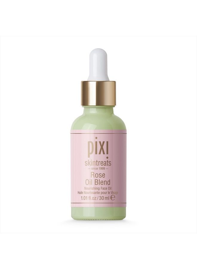 Pixi Beauty Rose Oil Blend | Nourishing Botanical Blend Facial Serum | Youth-Preserving Oil | Rejuvenate Skin Luminosity | 1.01 Fl Oz