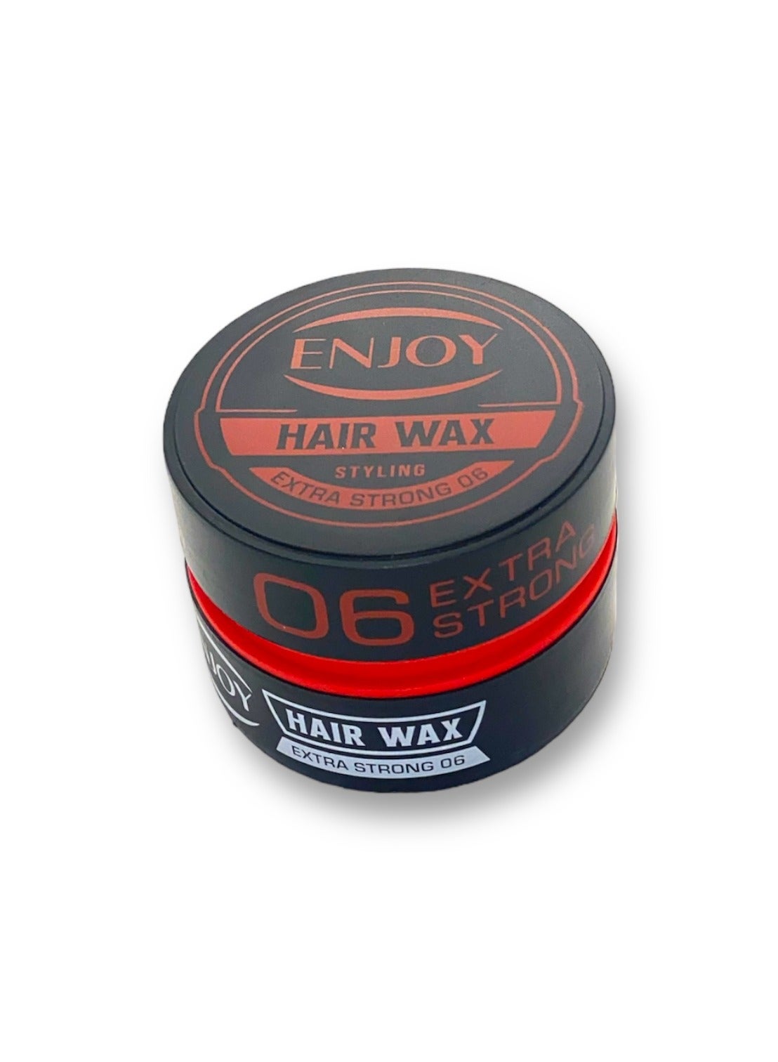 ENJOY Hair Wax 06 Red – Extra Strong Hold | 150ml | Long-Lasting Styling for Men