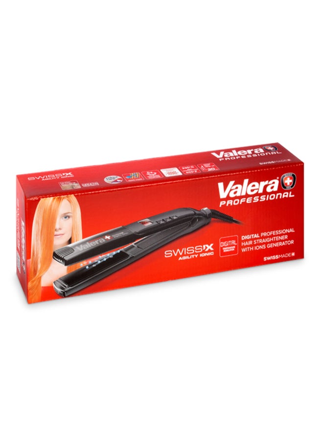 Hair Straightner SwissX Agility Ionic,  colour care, Keratin treatment, Ionic care, Ceramic Tourmaline, Auto shut-off, Cool tips - 100.20/I - image 3