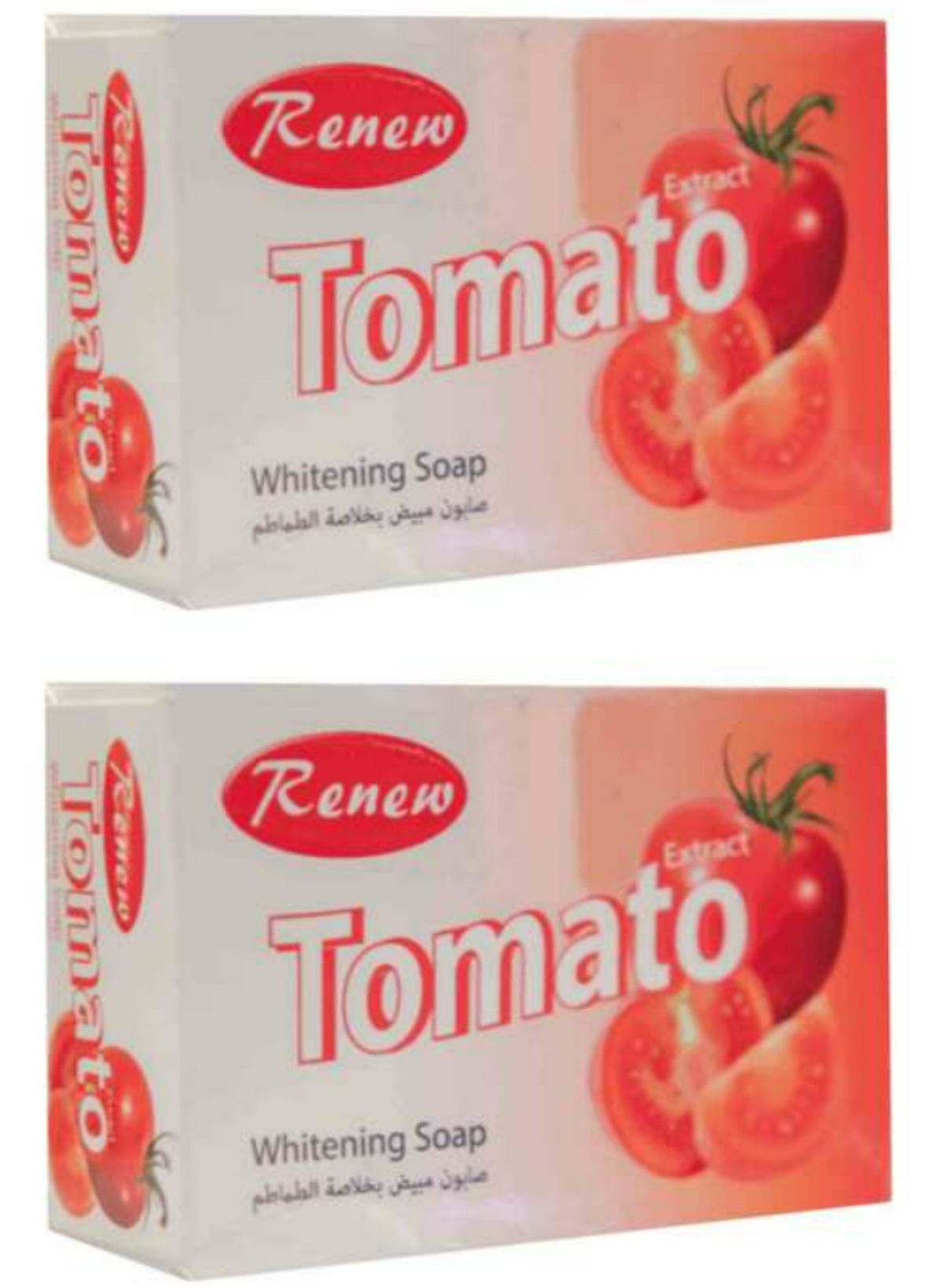 Tomato Extract Whitening Soap 2 pcs