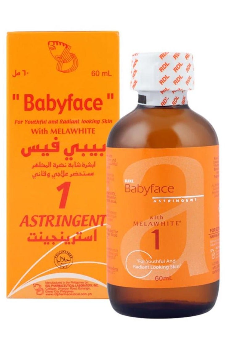 BabyFace with melawhite (1 Astringent) 60ml