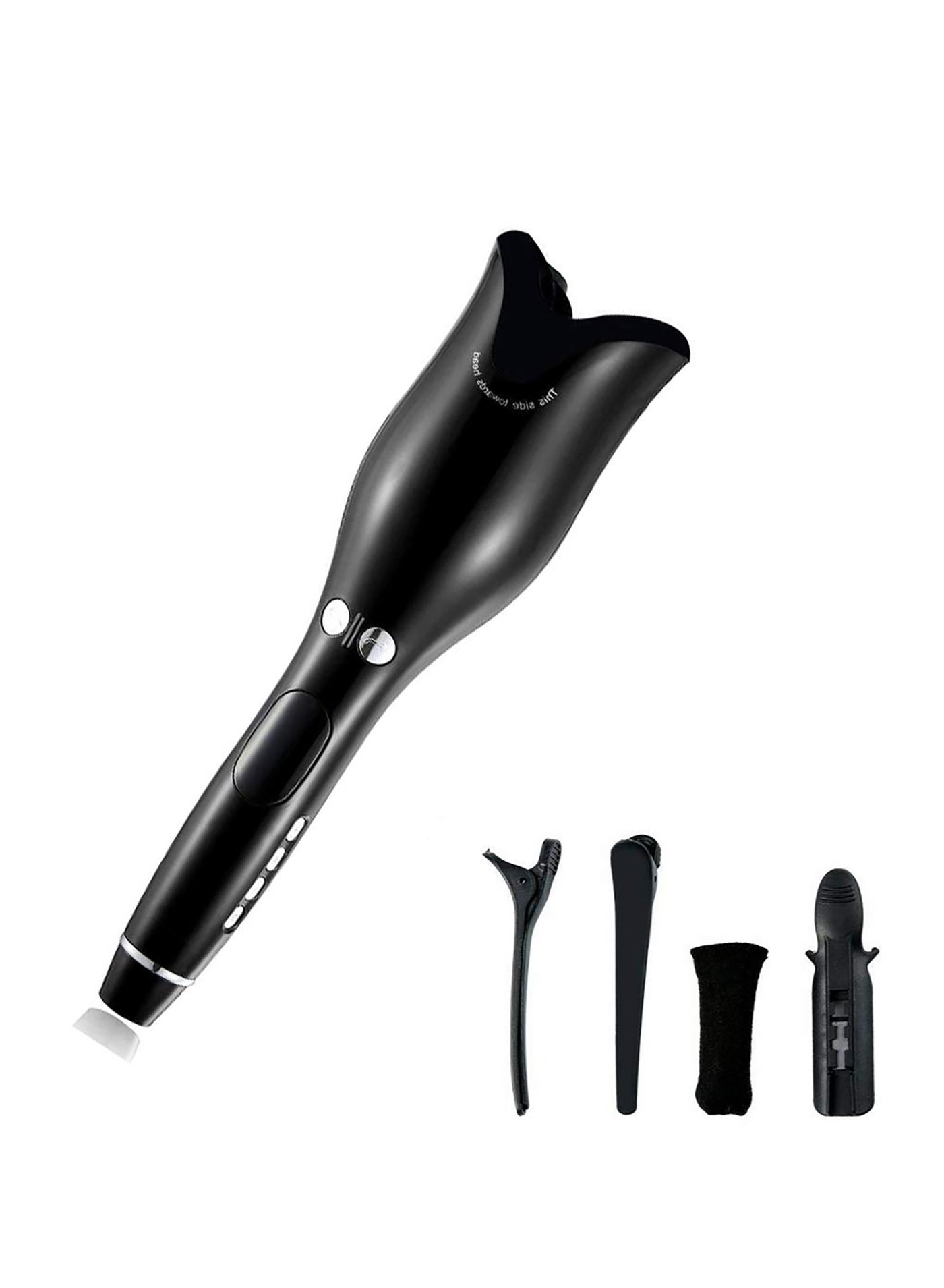 Automatic Hair Curler, Curling Iron, Wave Spiral Iron Curling Iron, Black