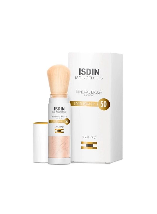 Mineral Brush Powder, Facial Pollution and Blue Light Protection, a Complement to your Sun Care Routine, Suitable for Sensitive Skin