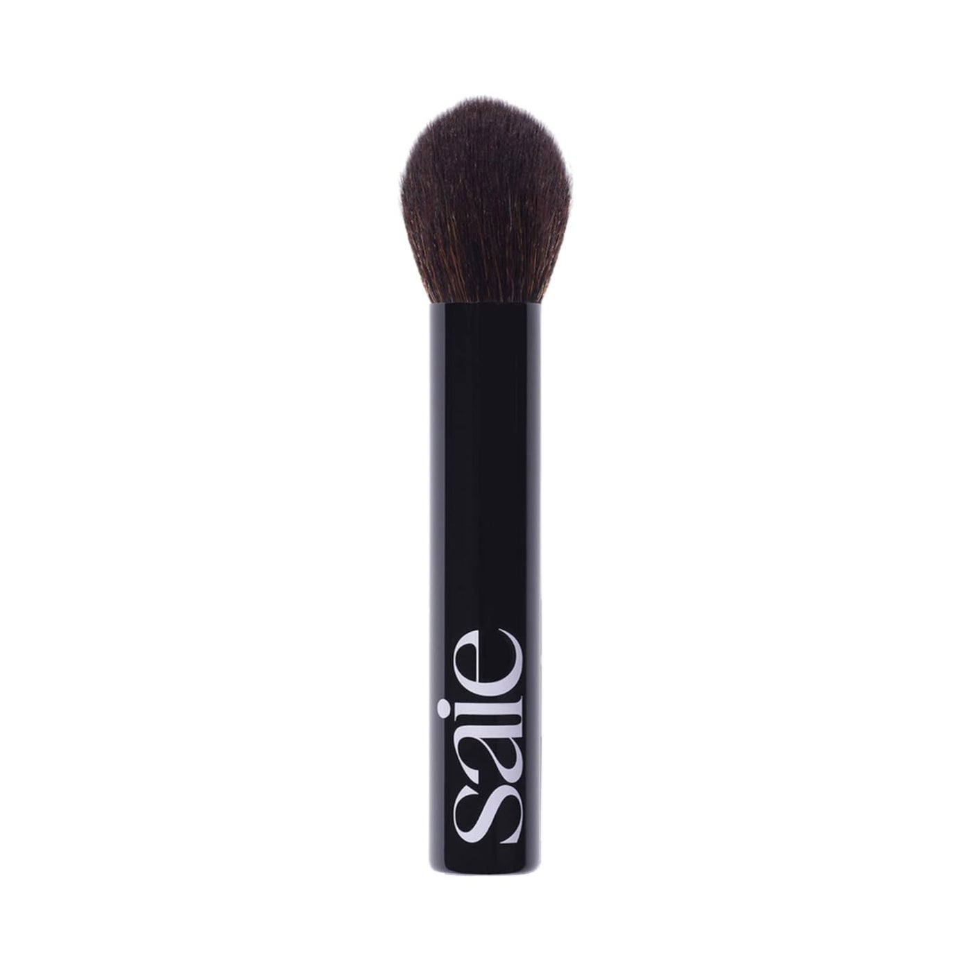 Saie The Fluffy Brush - Soft, Multi-Use Pressed + Loose Powder Brush - Fluffy Makeup Brush with Tapered Tip for Precise Application - Vegan, Cruelty-Free (1 Count)