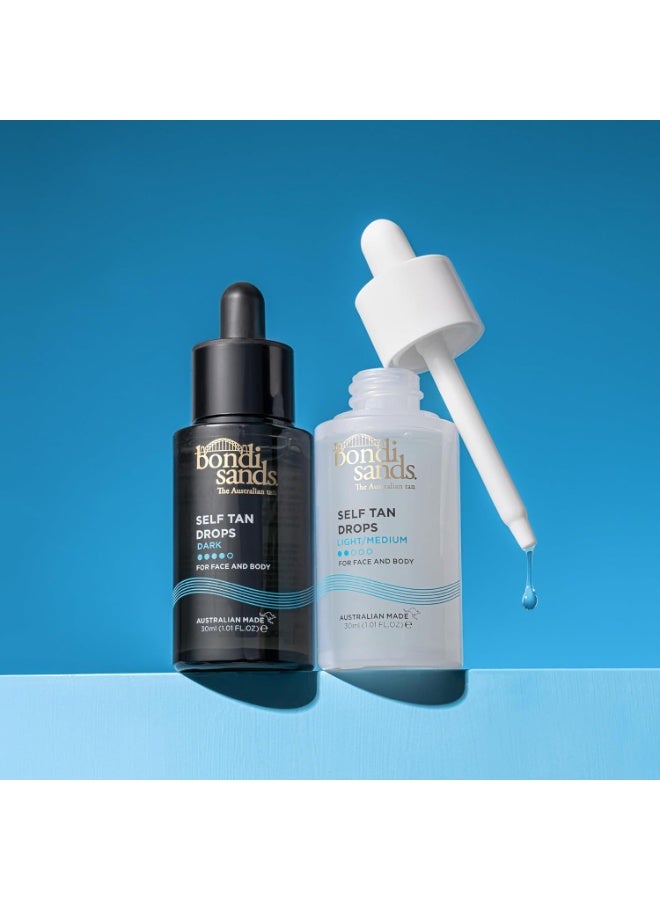 Face Drops Light Medium 30ml | Self Tanning Concentrate Face Drops for Natural Subtle Glow | Mix-In Sunless Tan Serum for Customisable Facial Colour | Hydrating Lightweight Vegan Self Tan Drops - image 4