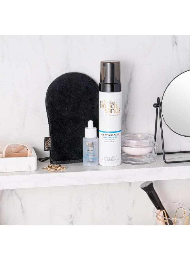 Face Drops Light Medium 30ml | Self Tanning Concentrate Face Drops for Natural Subtle Glow | Mix-In Sunless Tan Serum for Customisable Facial Colour | Hydrating Lightweight Vegan Self Tan Drops - image 5