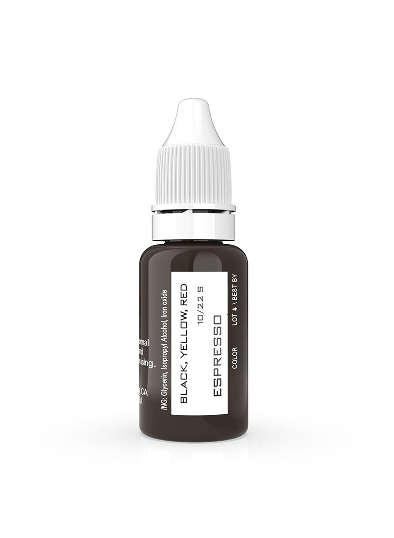 Eyebrow Pigment For Eyebrows Brows Micro pigments Microblading pigments PMU Machine Use Medical Grade No Mixing eyebrow pigment for shading For Professionals Only 15ml